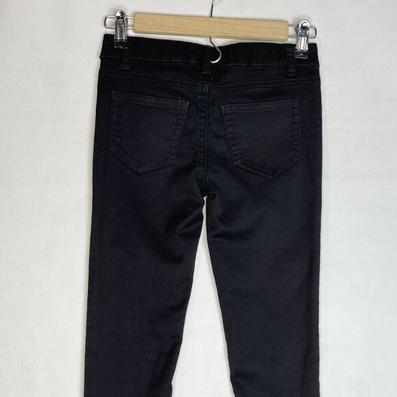 Girls Black Skinny Design Long Khakis Pants SIze 8 - Picture 6 of 14